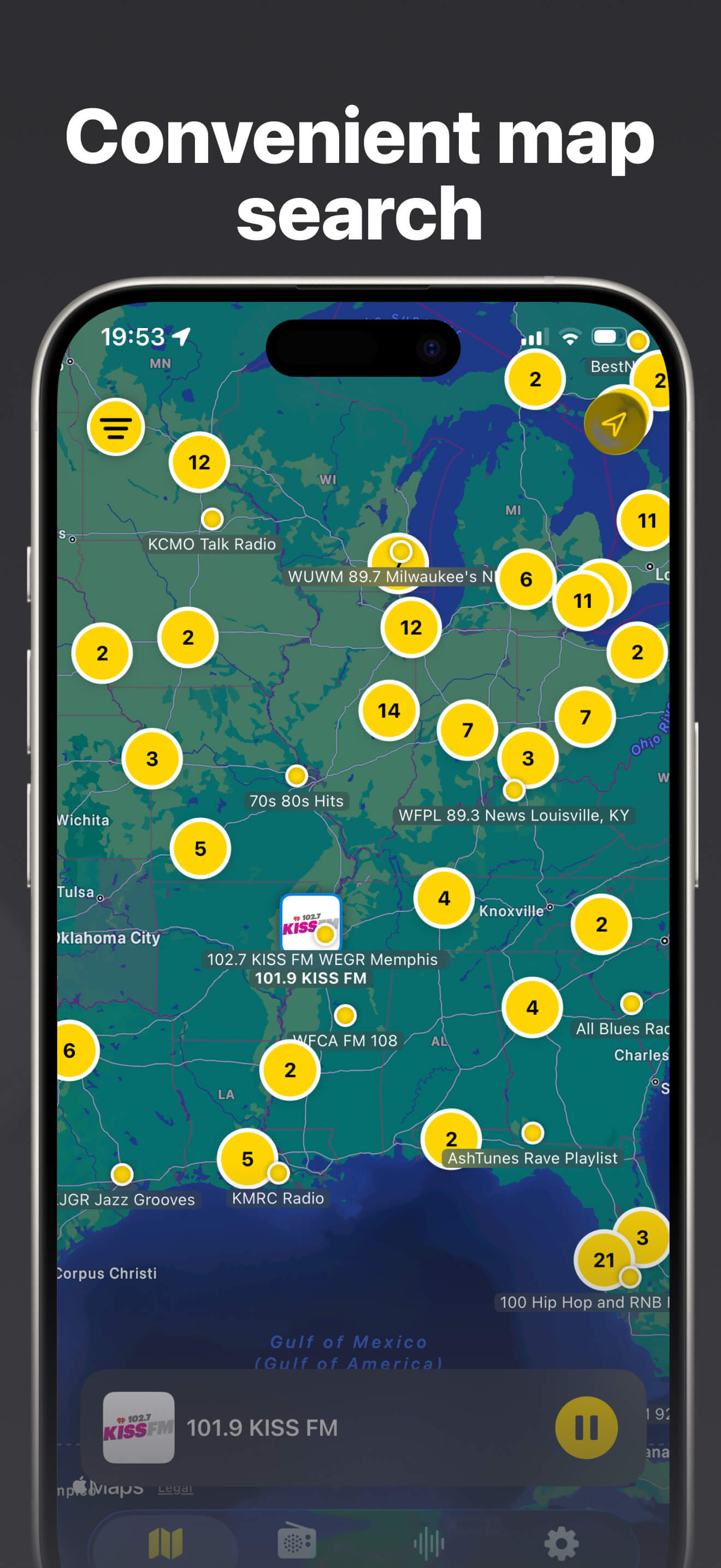 Radio FM screenshot